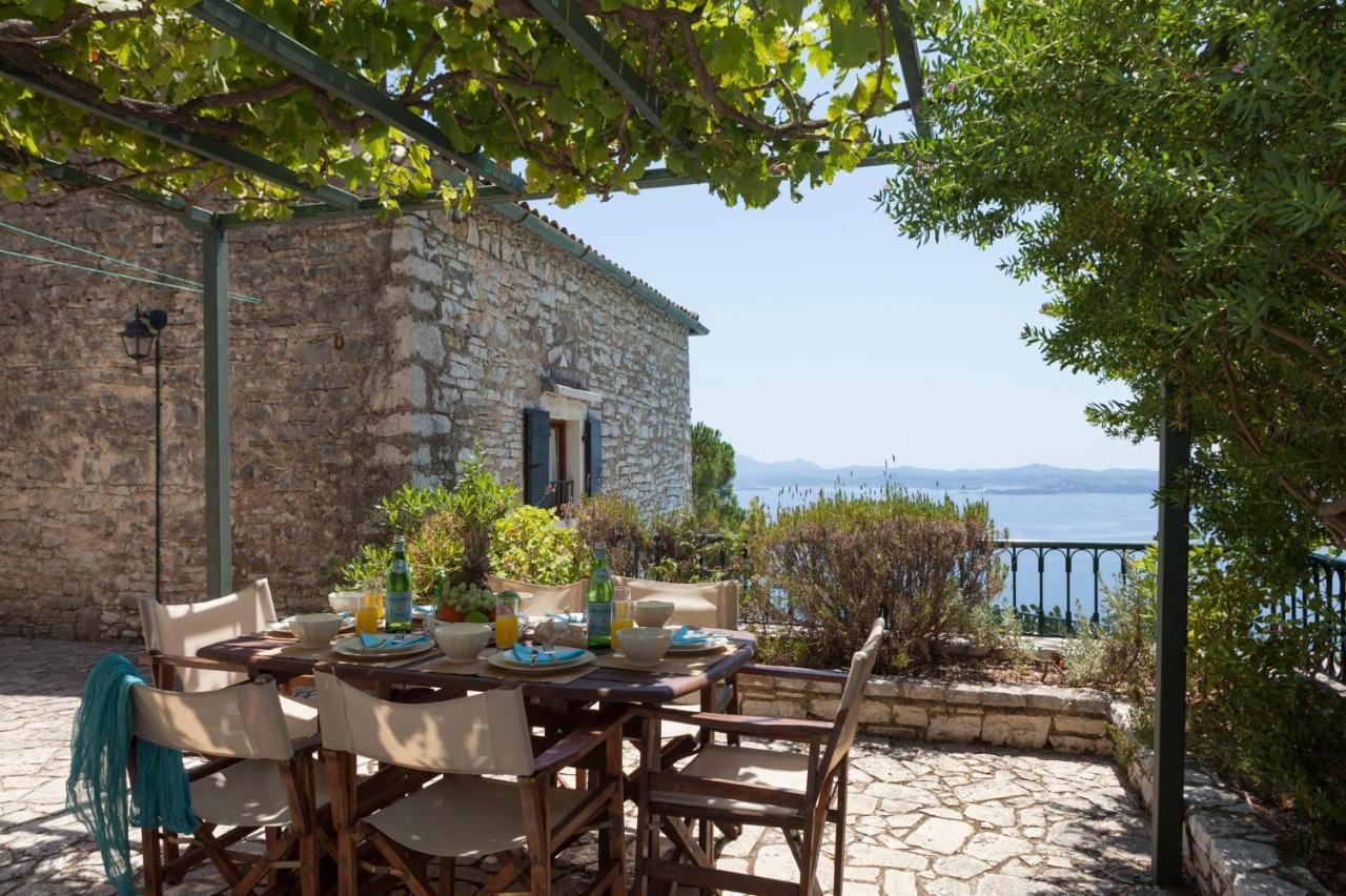 Villa Lithari, Nissaki, Corfu Vigglatouri Dış mekan fotoğraf