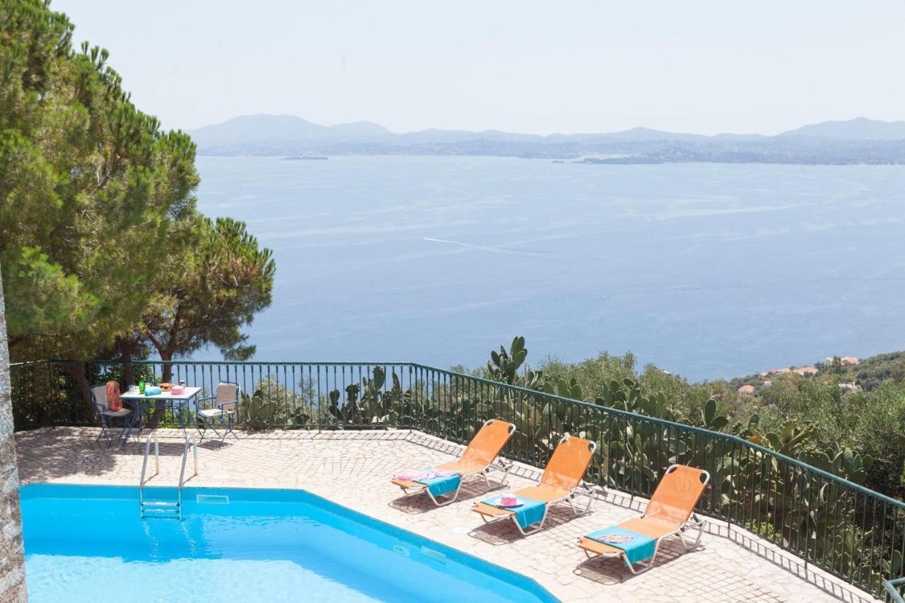 Villa Lithari, Nissaki, Corfu Vigglatouri Dış mekan fotoğraf