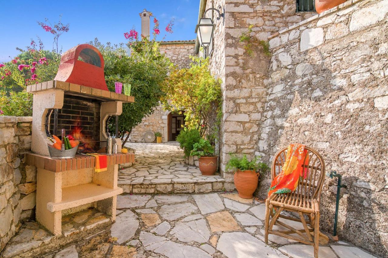 Villa Lithari, Nissaki, Corfu Vigglatouri Dış mekan fotoğraf