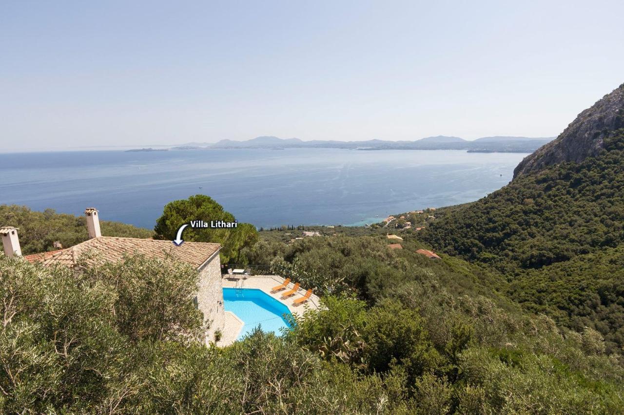 Villa Lithari, Nissaki, Corfu Vigglatouri Dış mekan fotoğraf